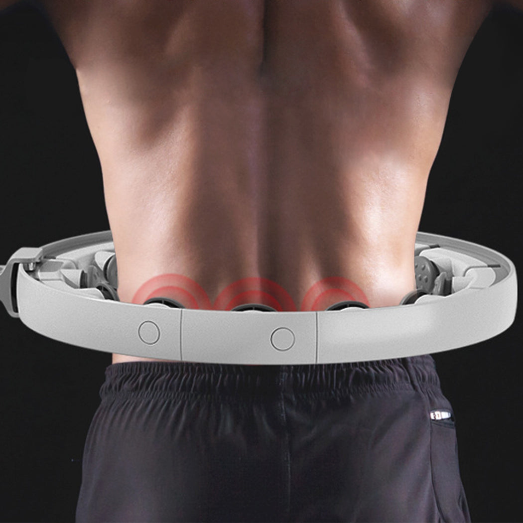 Weight Loss Hoop Non Dropping Exercise Massage Hoop Abdomen Equipment with Ball