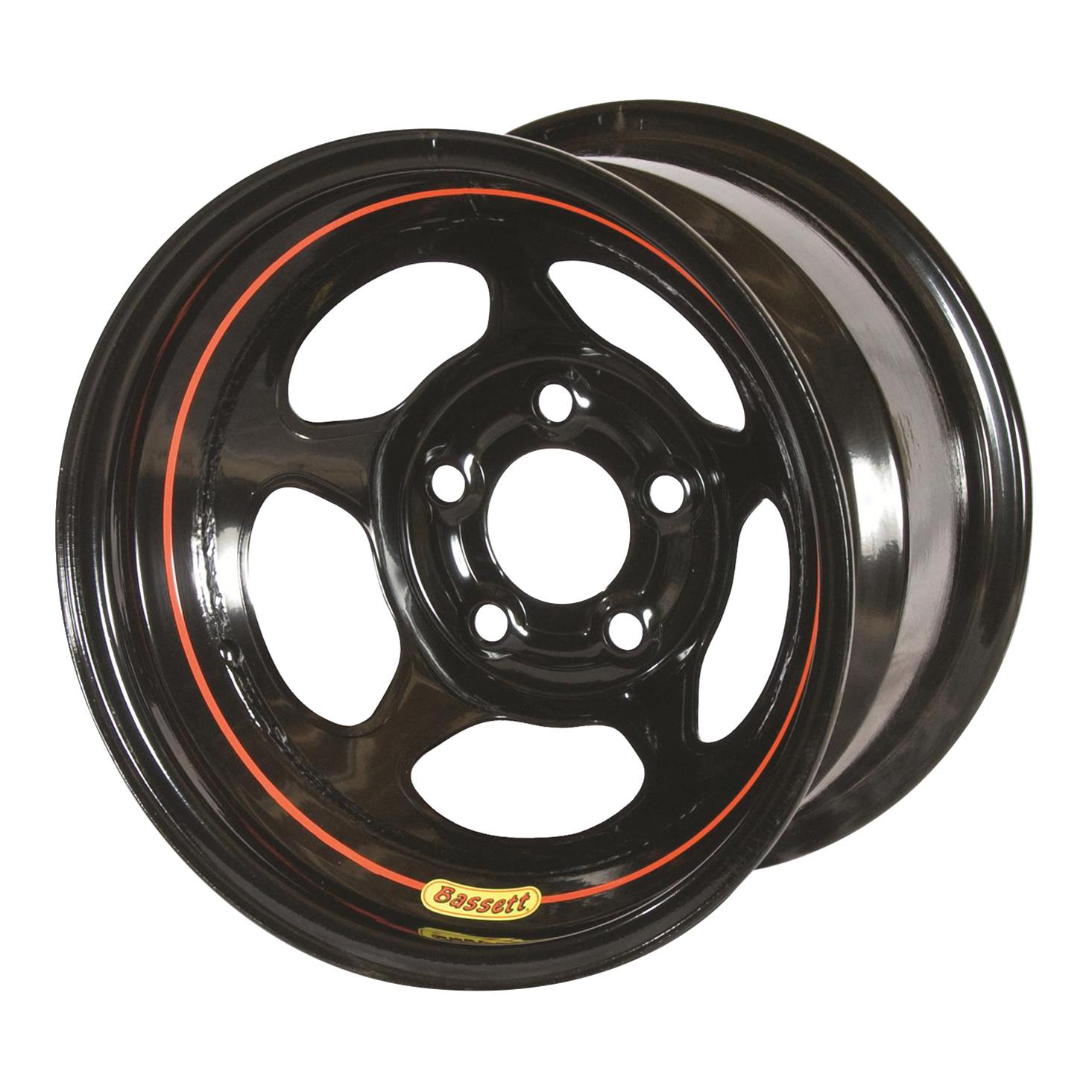 Bassett Racing Wheel 50L54 Bassett Racing Inertia Advantage Black Powdercoated Wheels