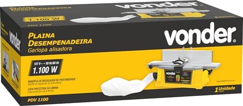 Plaina Desempenadeira, 1.100 W, 127 V~, Pdv 1100 Vonder.