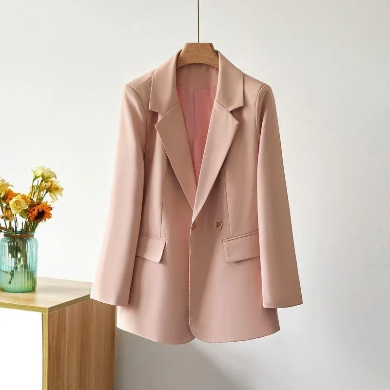 Novo Blazer Casual Chic Feminino - Elegância Minimalista Que Inspira!