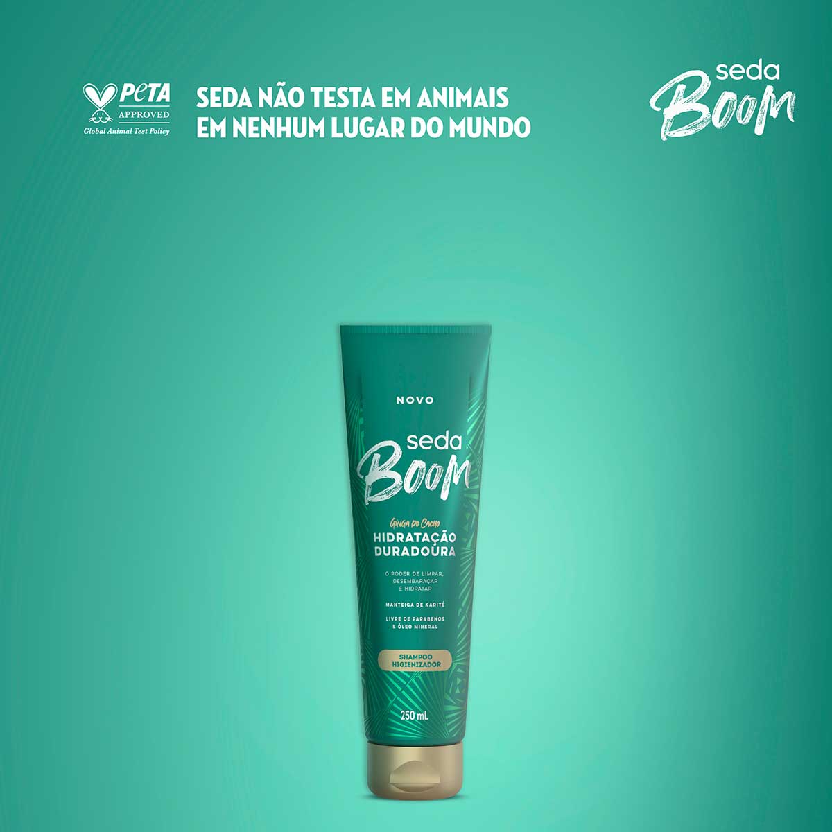 Shampoo Seda Boom Hidratacao Duradoura 250ml
