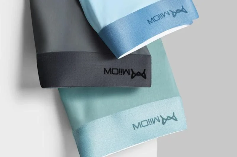 3Pcs Cueca em Seda Gelo (Antibacteriana)