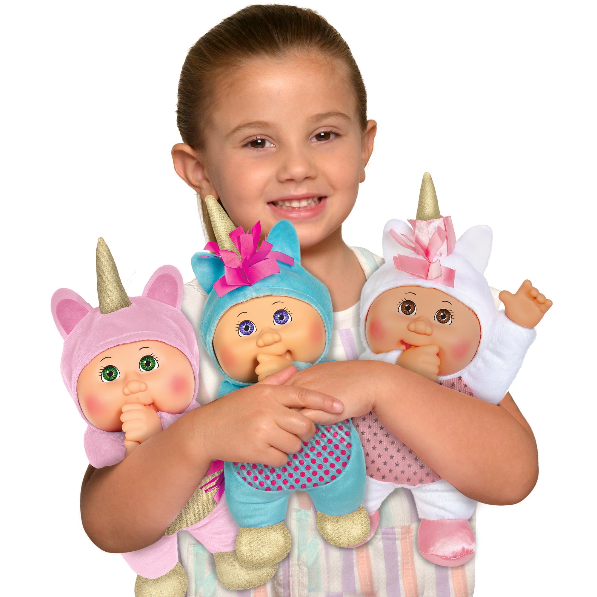 Cabbage Patch Kids Walmart Exclusive Cuties 3-Pack - Includes Three 9 inch Fantasy Friend Cuties