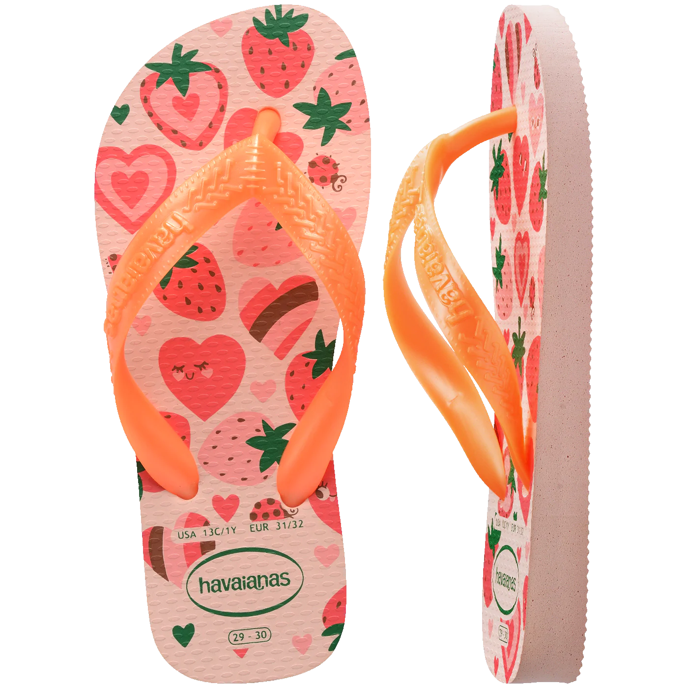 Chinelo Havaianas Infantil Flores