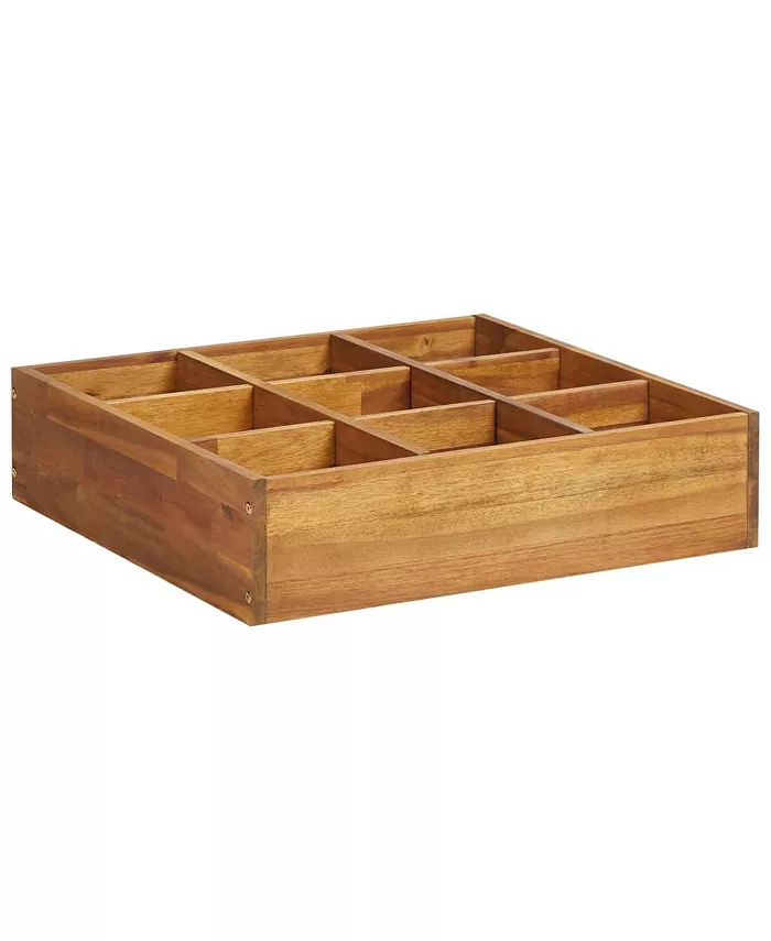 vidaXL Herb Garden Raised Bed Solid Wood Acacia 23.6