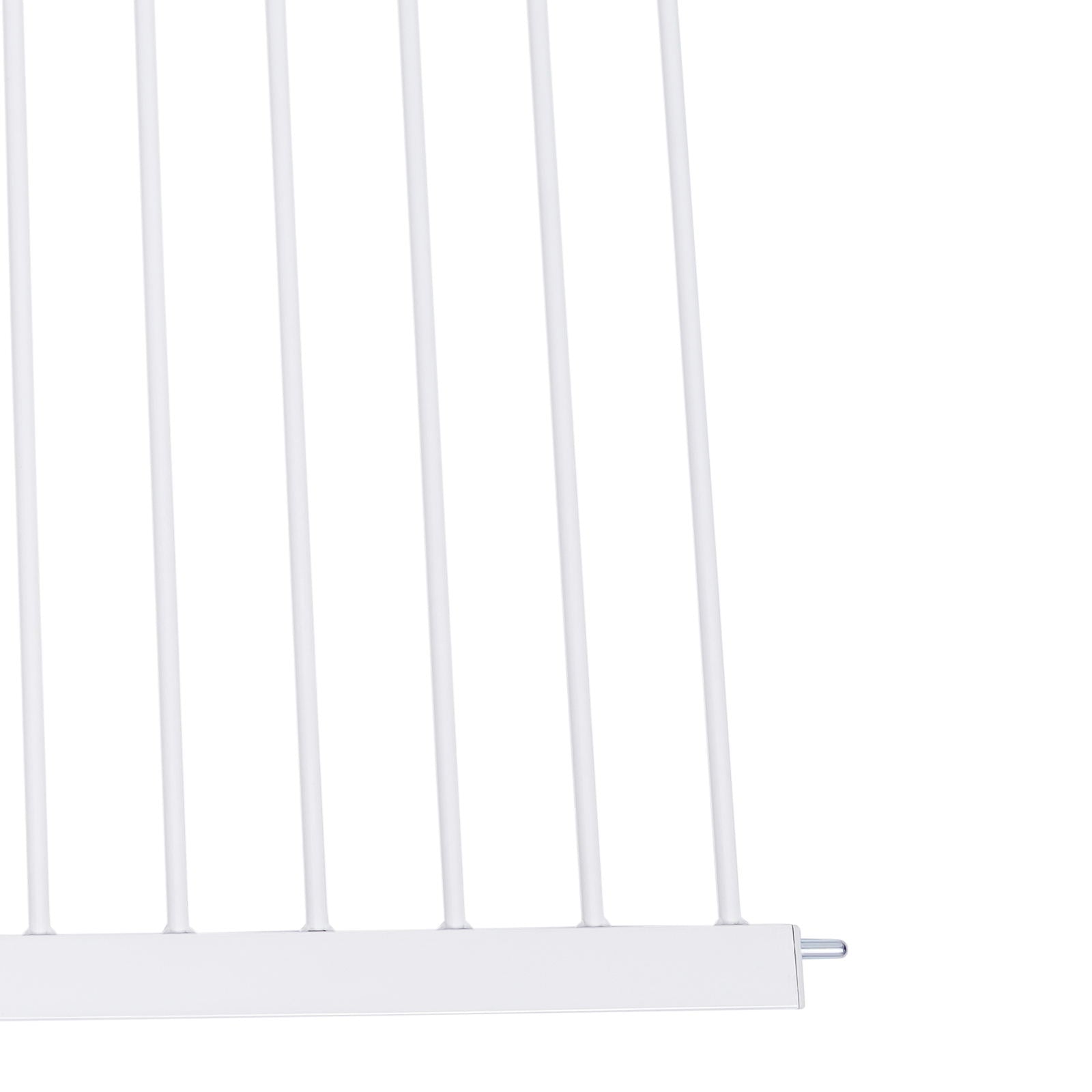 Wuzstar Double Locking Baby Gate Pet Safety Gate for Stairs and Doorways NO Drilling