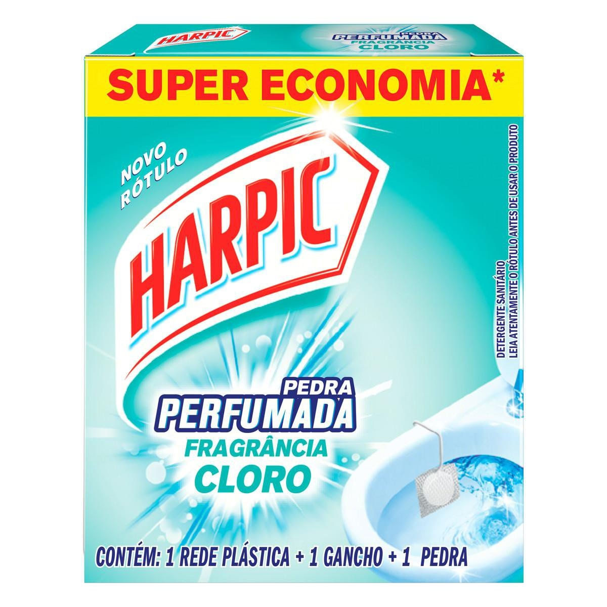 Harpic Pedra Perfumada Floral Delicado 1un
