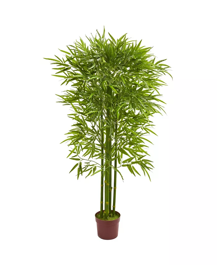 Nearly Natural 5.5' Bamboo Artificial Tree UV Resistant (Indoor Outdoor)