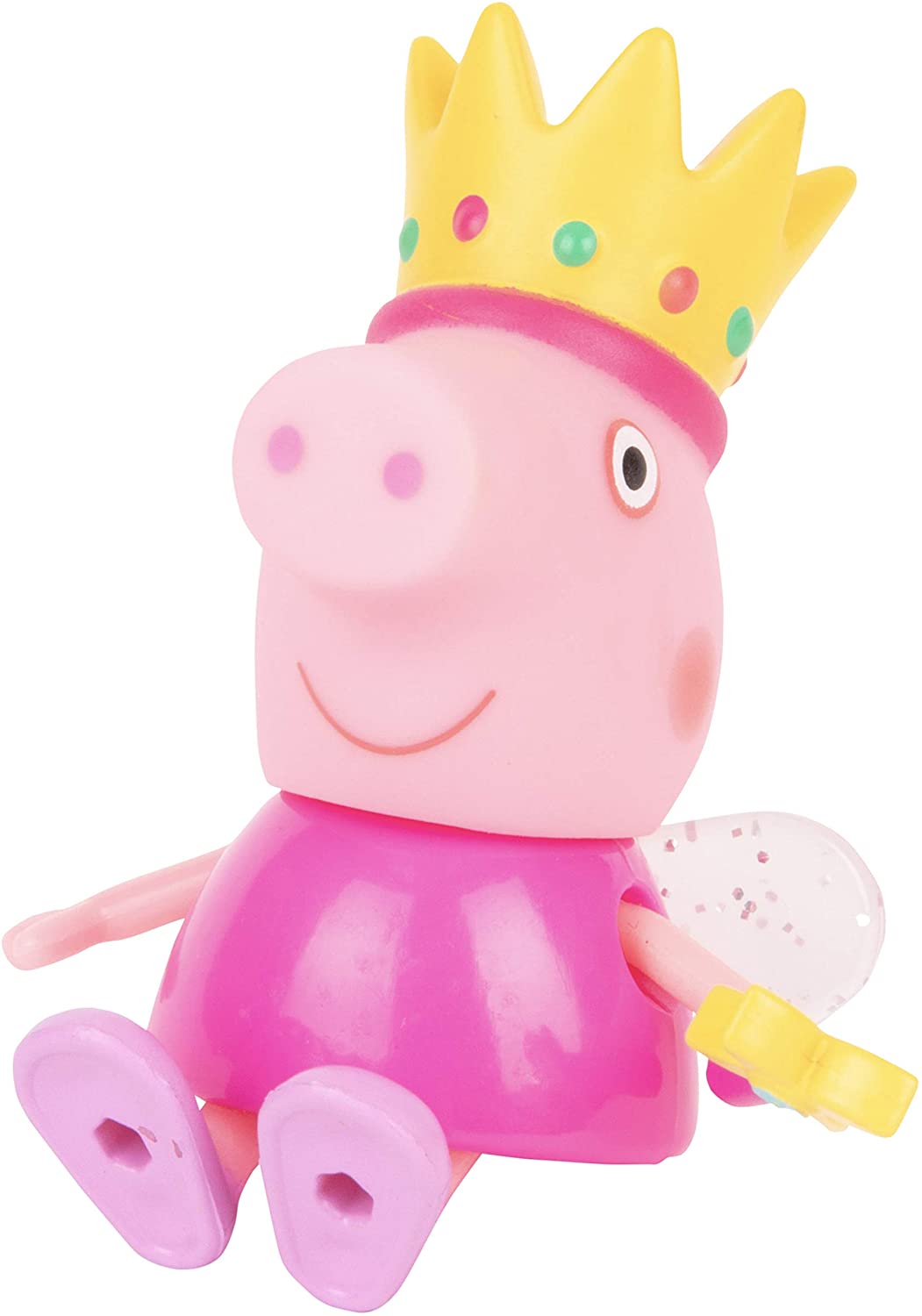 Peppa Pig Birthday Party Playset， 5 Pieces - Includes Peppa and Pedro Figures， Pinata， Puppet Show and Tree - Ages 2+