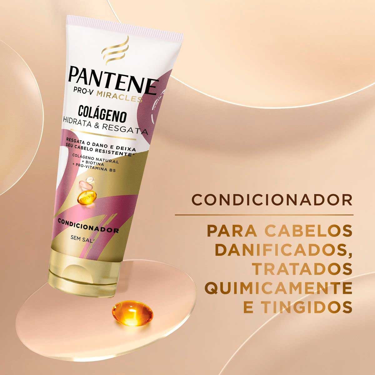 Condicionador Pantene Pro-V Miracles Colageno Hidrata e Resgata 250ml