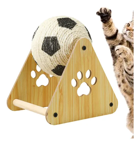 Cat Scratching Ball | Interactive Sisal Toy – Furniture Protection & Play