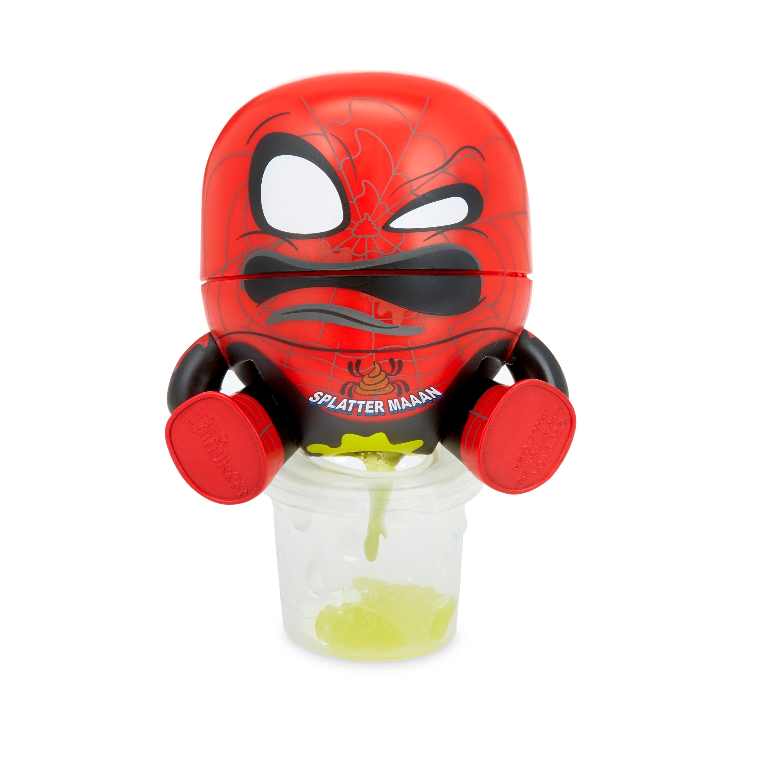 The Hangrees Pooverine Collectible Parody Figure with Slime， Great Gift for Children Ages 6， 7， 8+