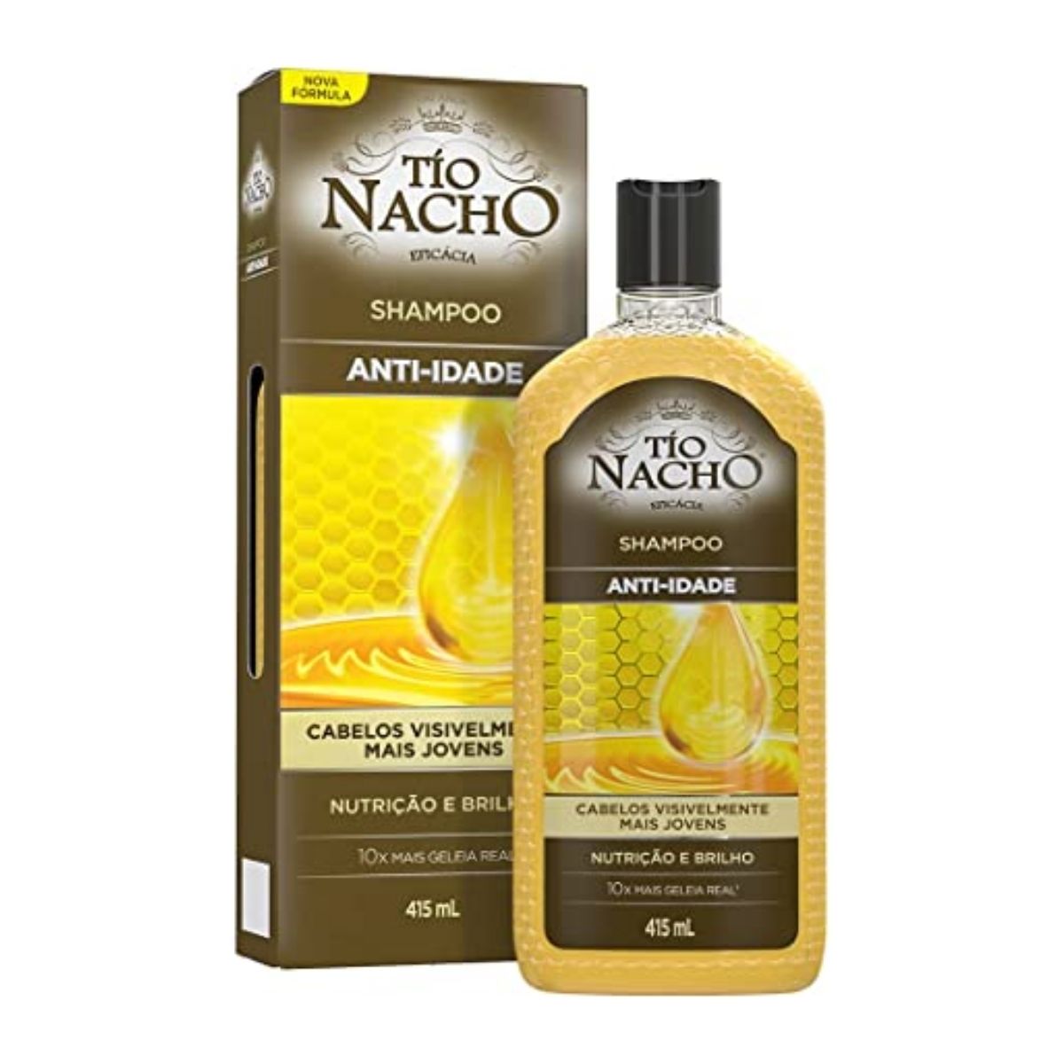 Shampoo Anti-Idade Tio Nacho 415 ml