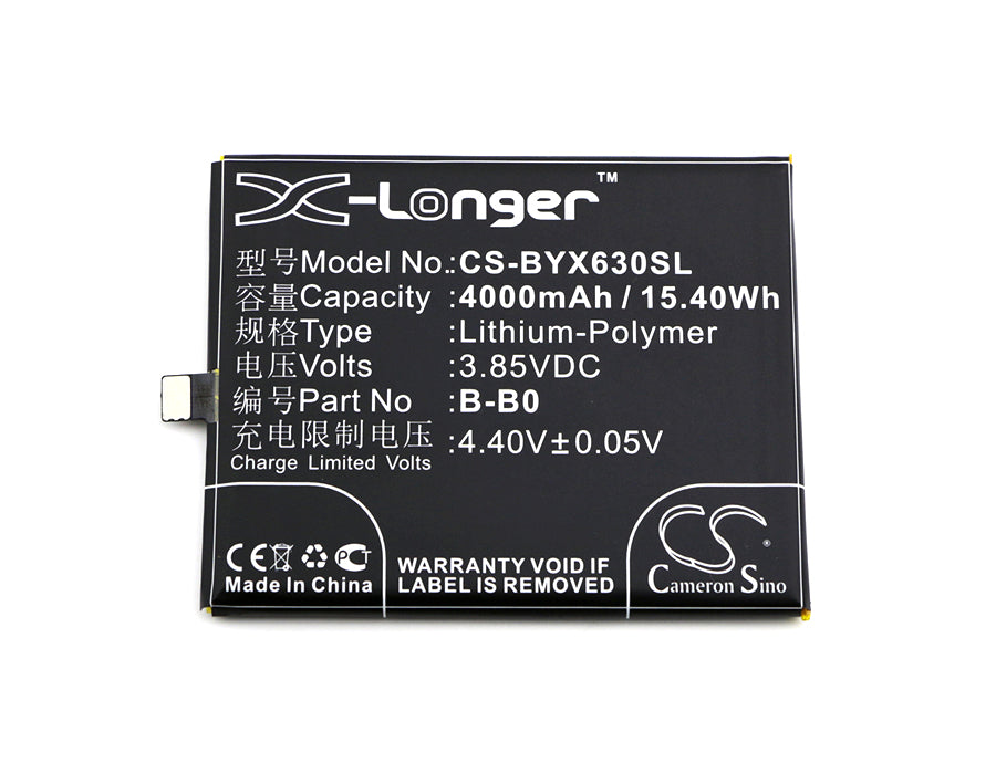 BBK VIVO Xplay 6 VIVO Xplay 6 Dual SIM Replacement Battery BatteryClerkcom Mobile Phone