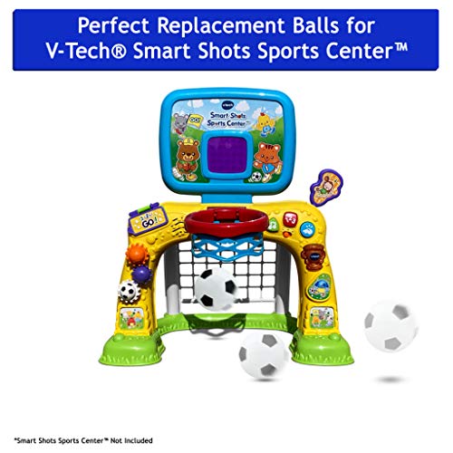 Botabee Toddler andamp; Little Kids Mini Replacement Balls - for VTech Smart Shots Sports Center Soccer