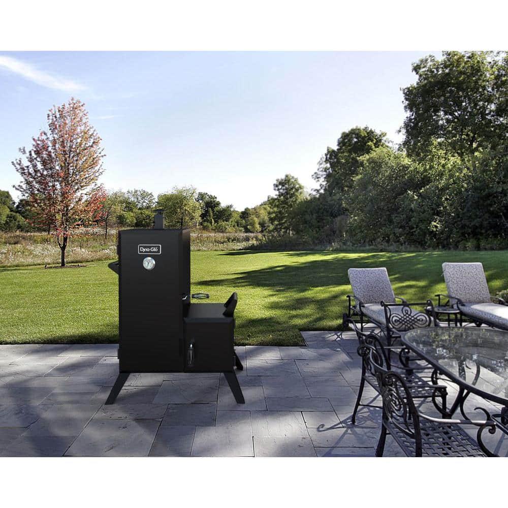 DynaGlo 36 in Vertical OffSet Charcoal Smoker