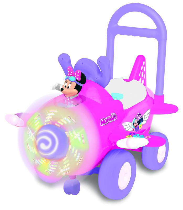 Disney Deluxe Minnie Mouse Plane Activity Ride-On with Lights and Sounds