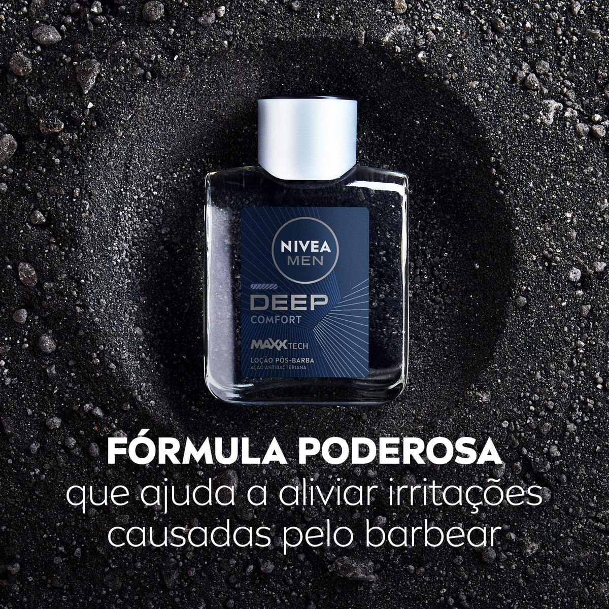 Locao Pos-Barba NIVEA MEN Deep Comfort 100ml