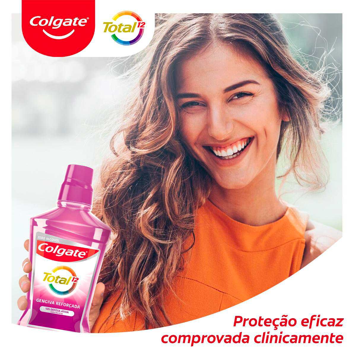 Enxaguante Bucal Colgate Total 12 Gengiva Reforcada 500ml