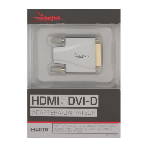 Rocketfish RF-G1174 HDMI to DVI Adapter