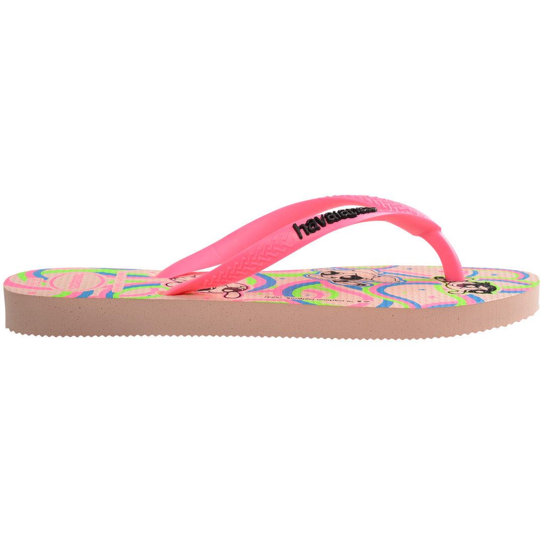 Chinelo Havaianas Infantil Slim Meninas Super Poderosas