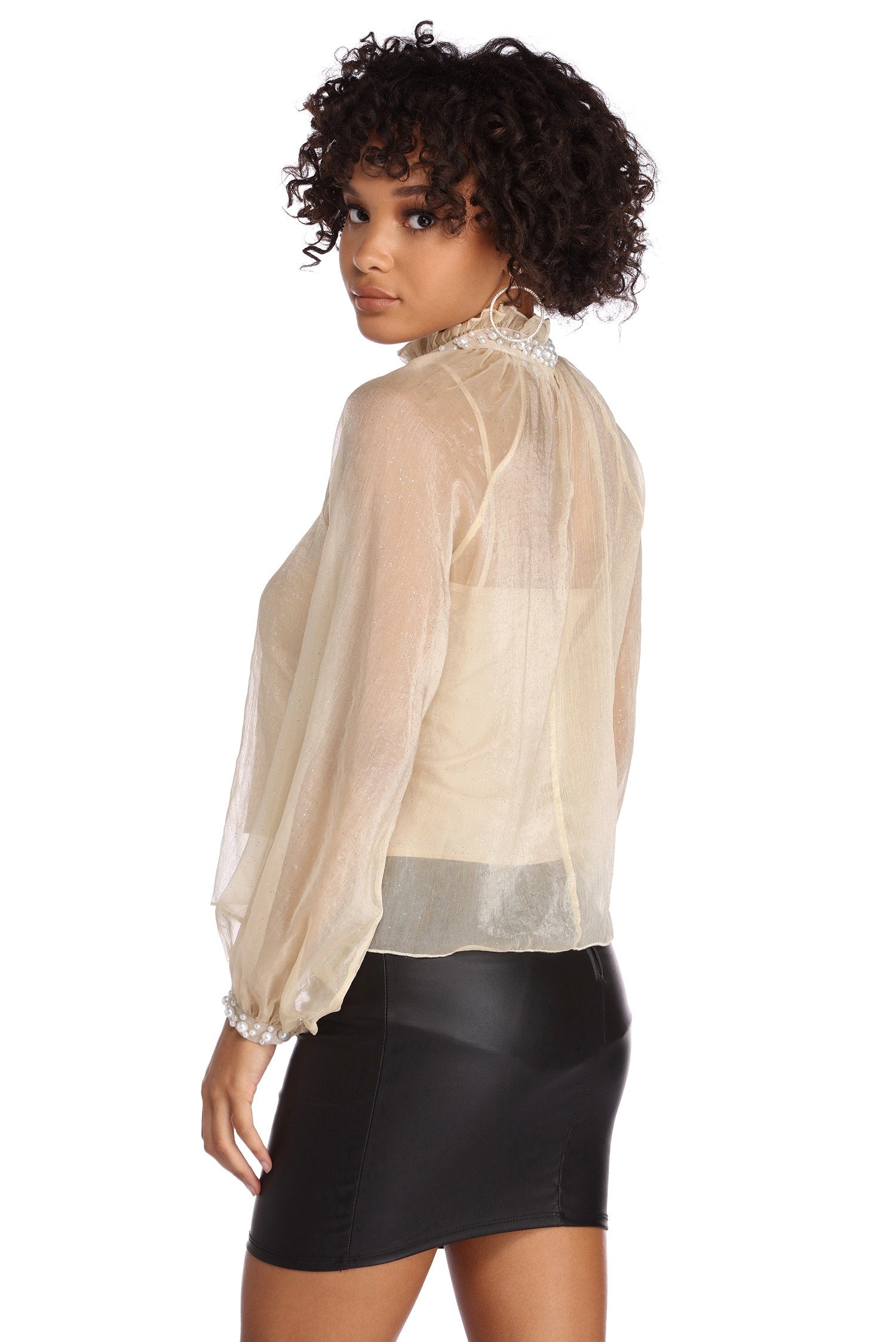 Glam Embellishments Blouse