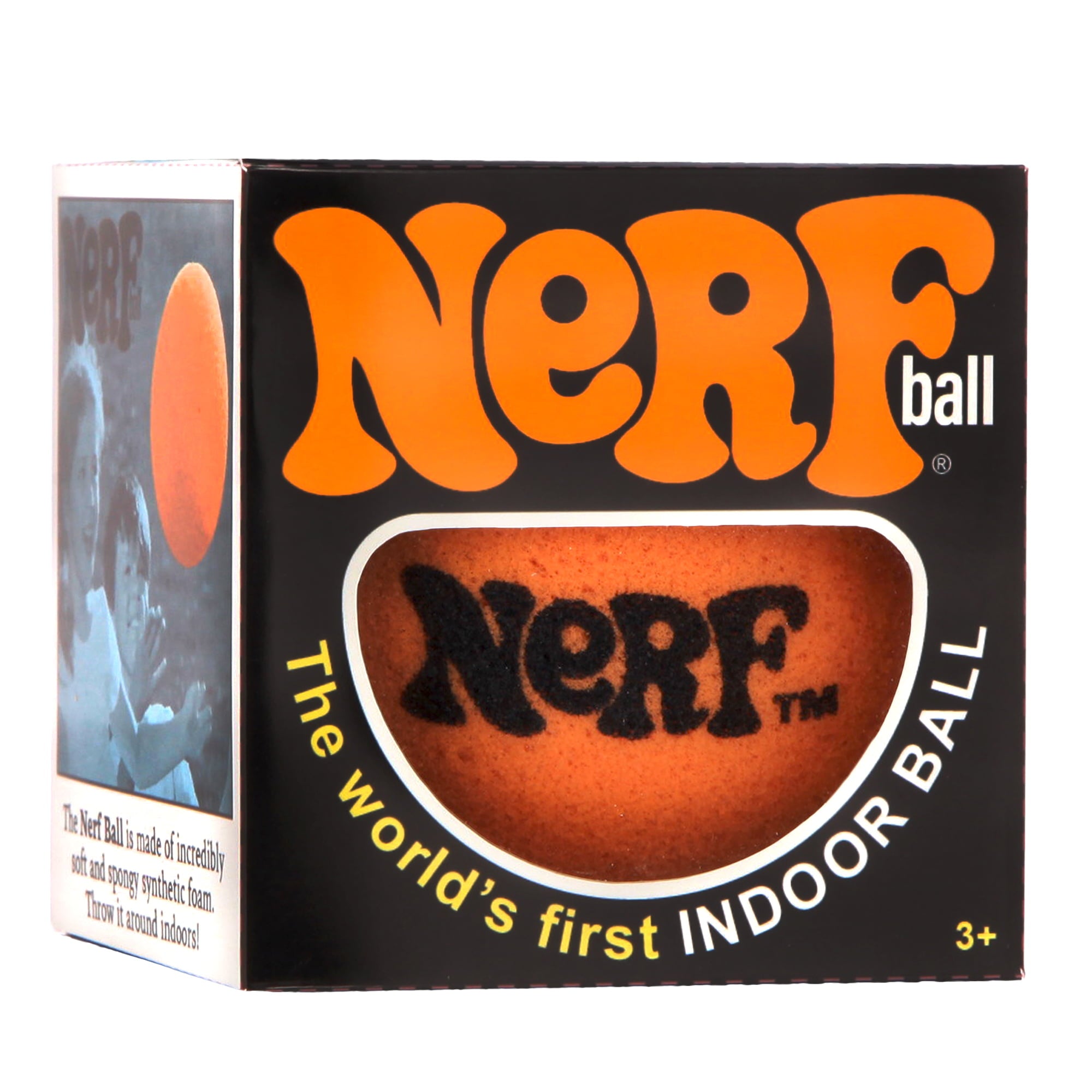 Original Nerf Ball - The Worlds First Indoor Ball - 4 Pack