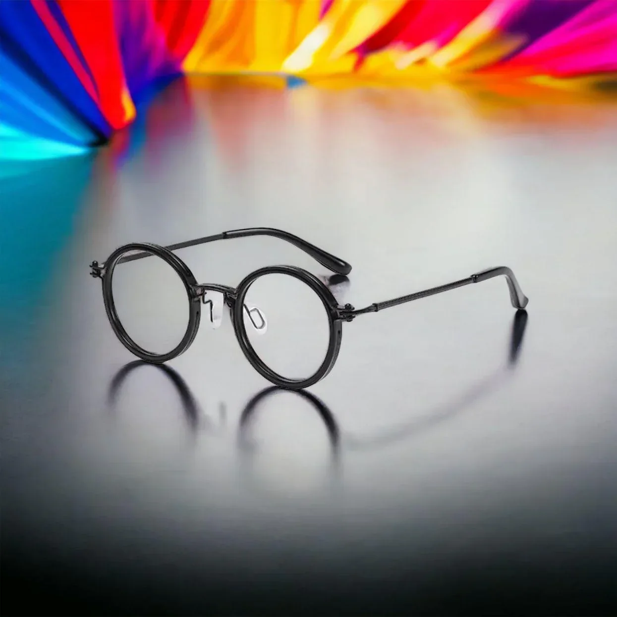 Óculos de Leitura Armação Redonda Retrô Classic Anti Luz Azul!