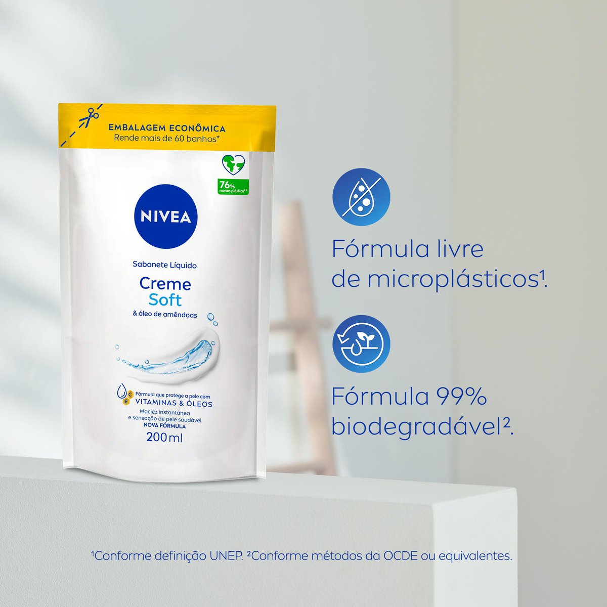 Sabonete Liquido NIVEA Refil Creme Soft 200ml