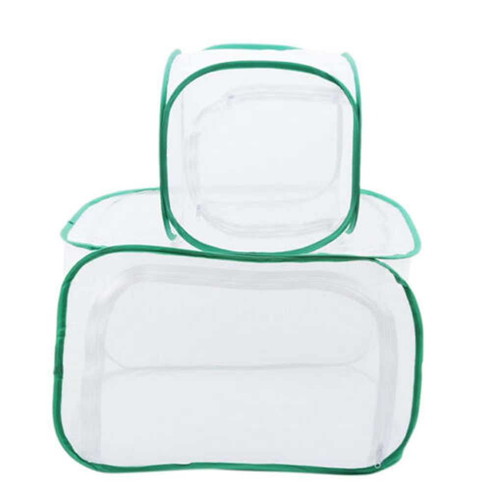 Portable Proof Ant Pet Supplies Seedling Housing Enclosure Incubator Mantis Butterfly Box Mesh Cage Insect Cage Habitat Cage WHITE 40 X 40 X 60