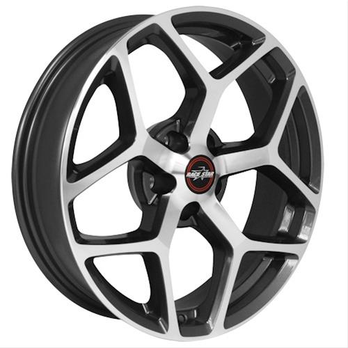 Race Star Industries 95-805257GP Race Star 95 Recluse Metallic Gray Wheels