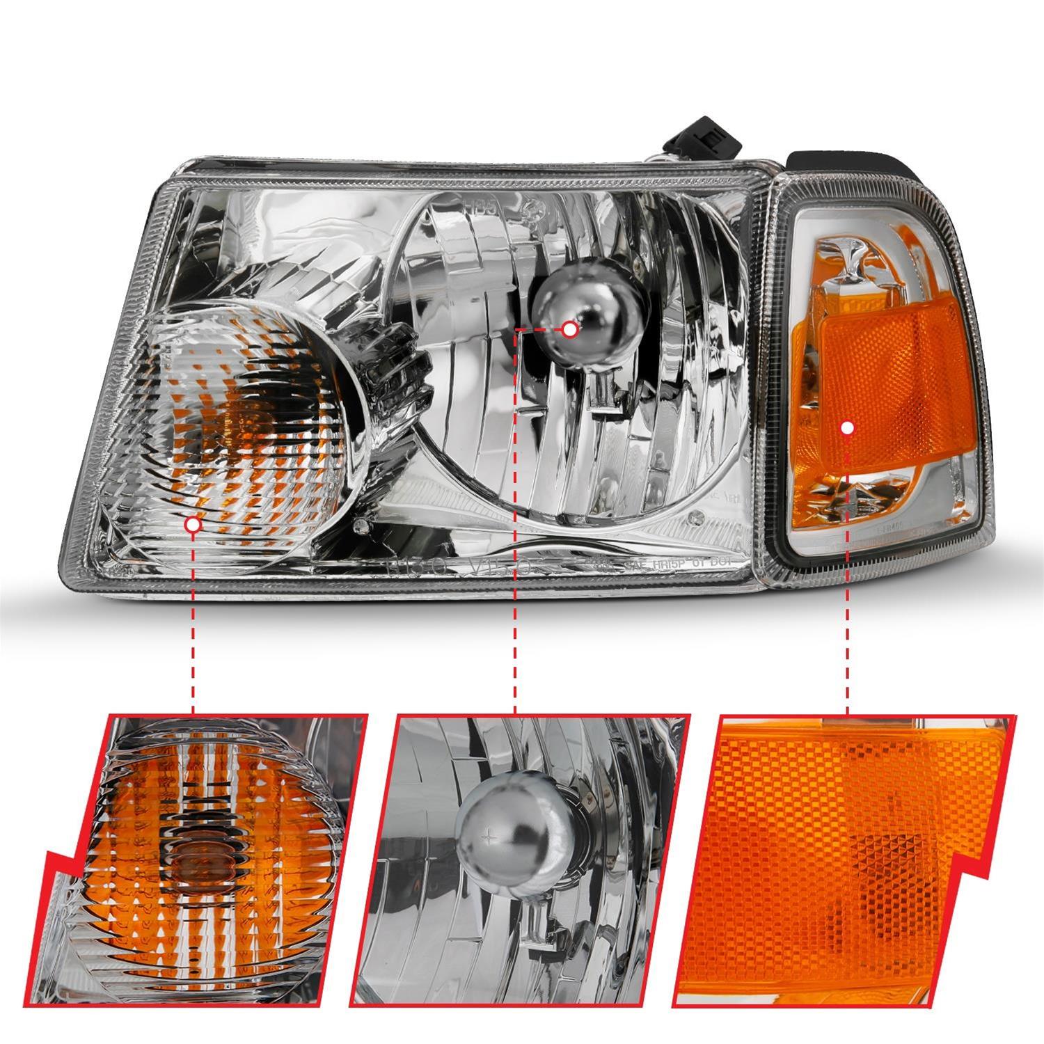Anzo USA 111484 Anzo Headlights
