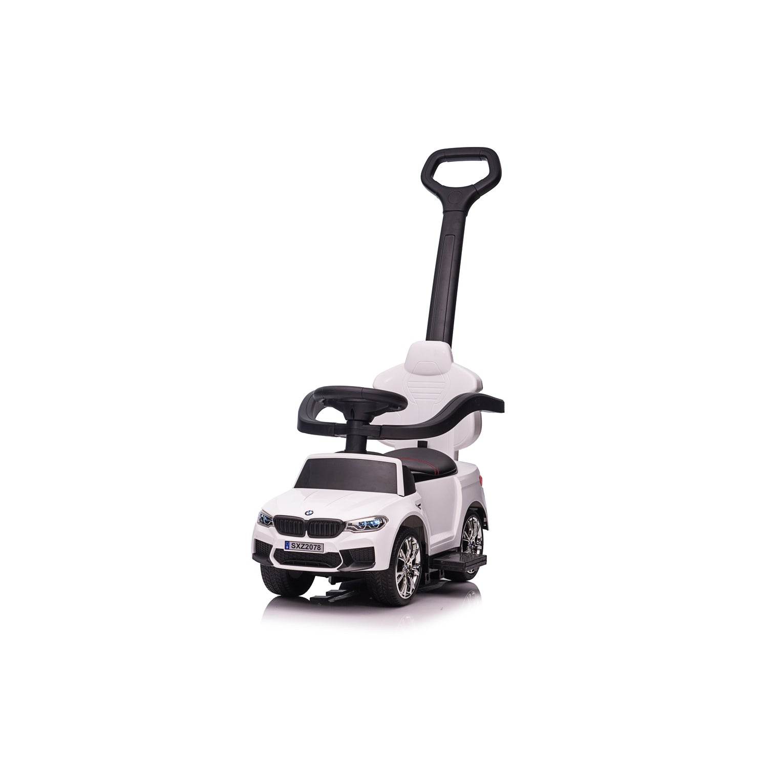 Best Ride on Cars BMW 4 in 1 Push Car White