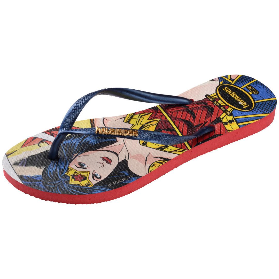 Chinelo Havaianas Slim Wonder Woman