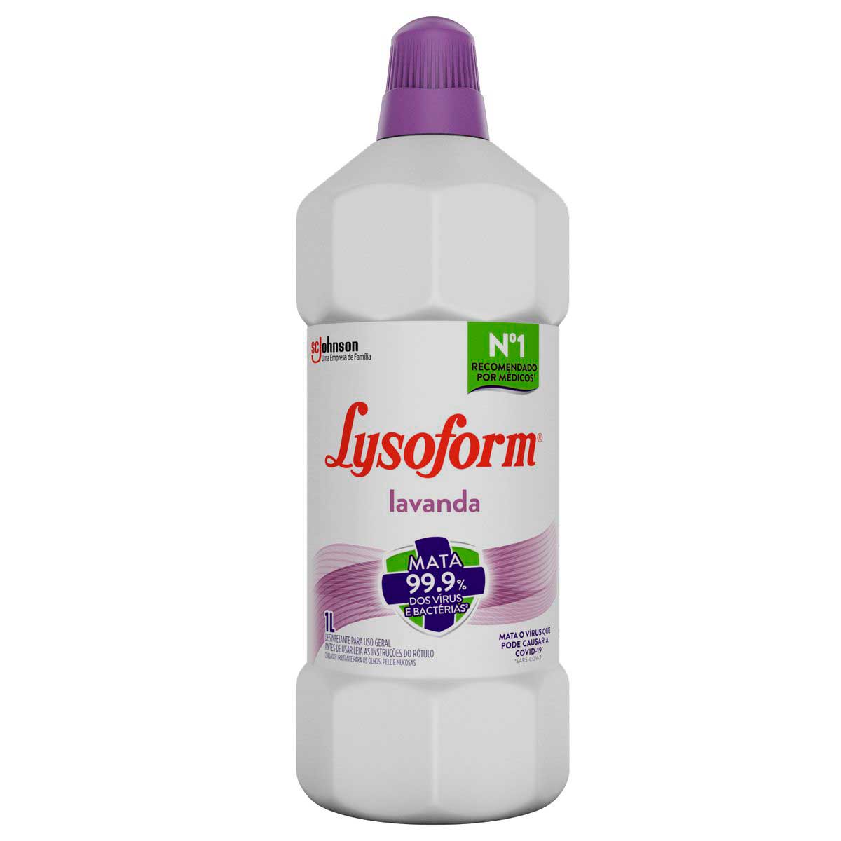Desinfetante Liquido Lysoform Lavanda 1L