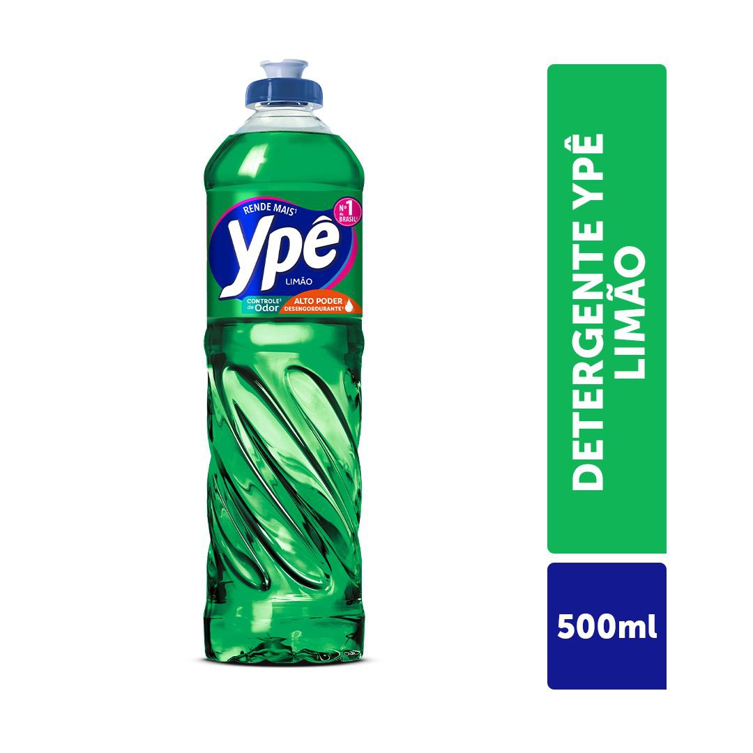 Detergente Ype Limao 500ml