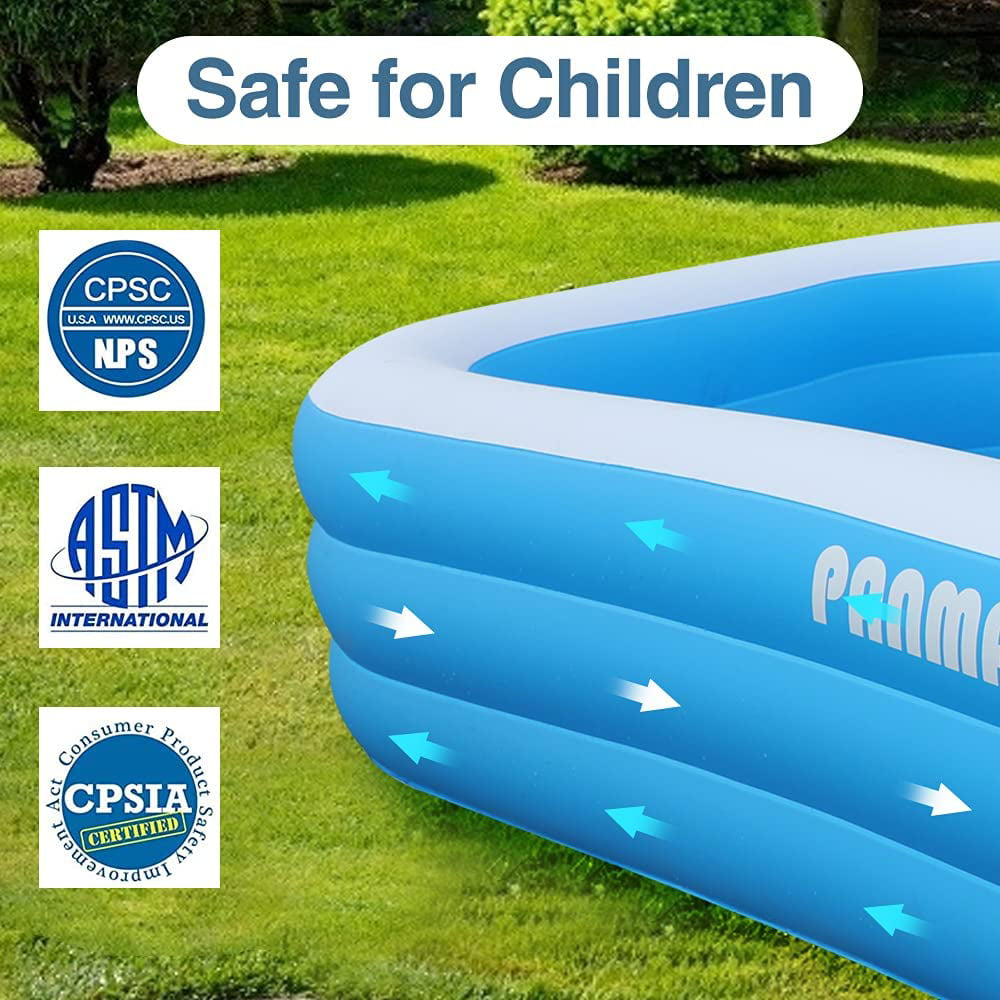 Inflatable Swimming Pool Kiddie Pools 2.4m
