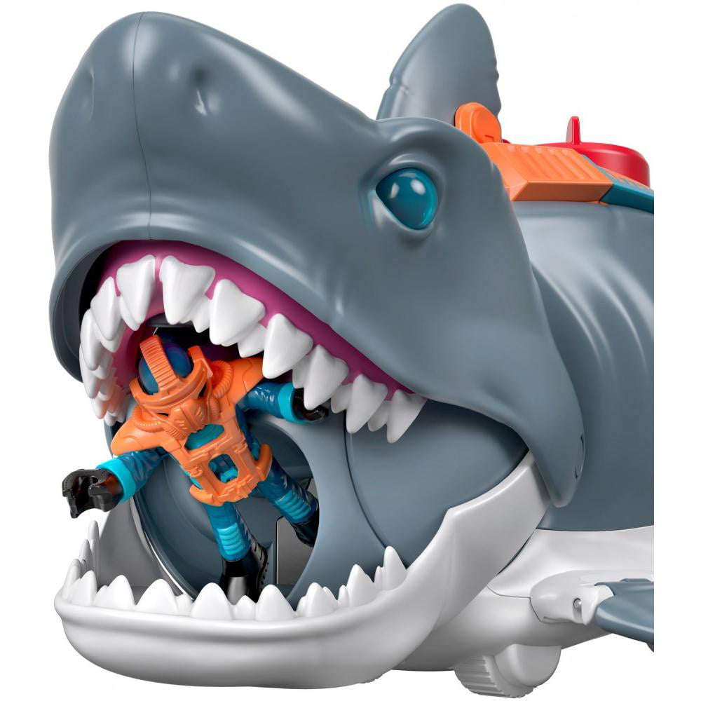 Imaginext Mega Bite Shark Figure with Chomping Action Playset