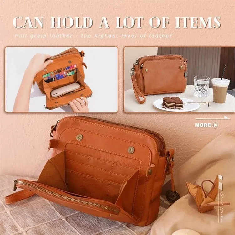 🔥Hot Sale 47% OFF🔥🔥-Crossbody Leather Shoulder Bags and Clutc