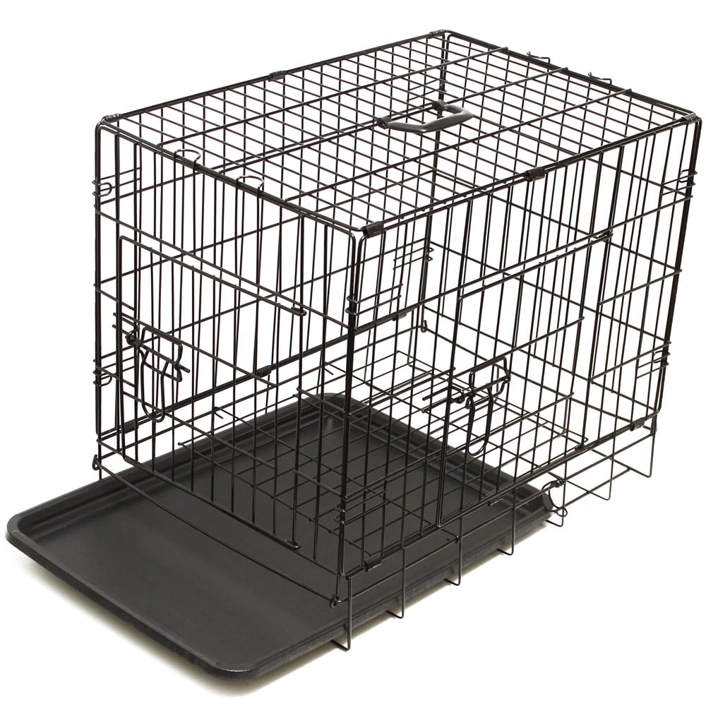 generic Wire Dog Crate with Tray Double Door (42-inch) (Large)