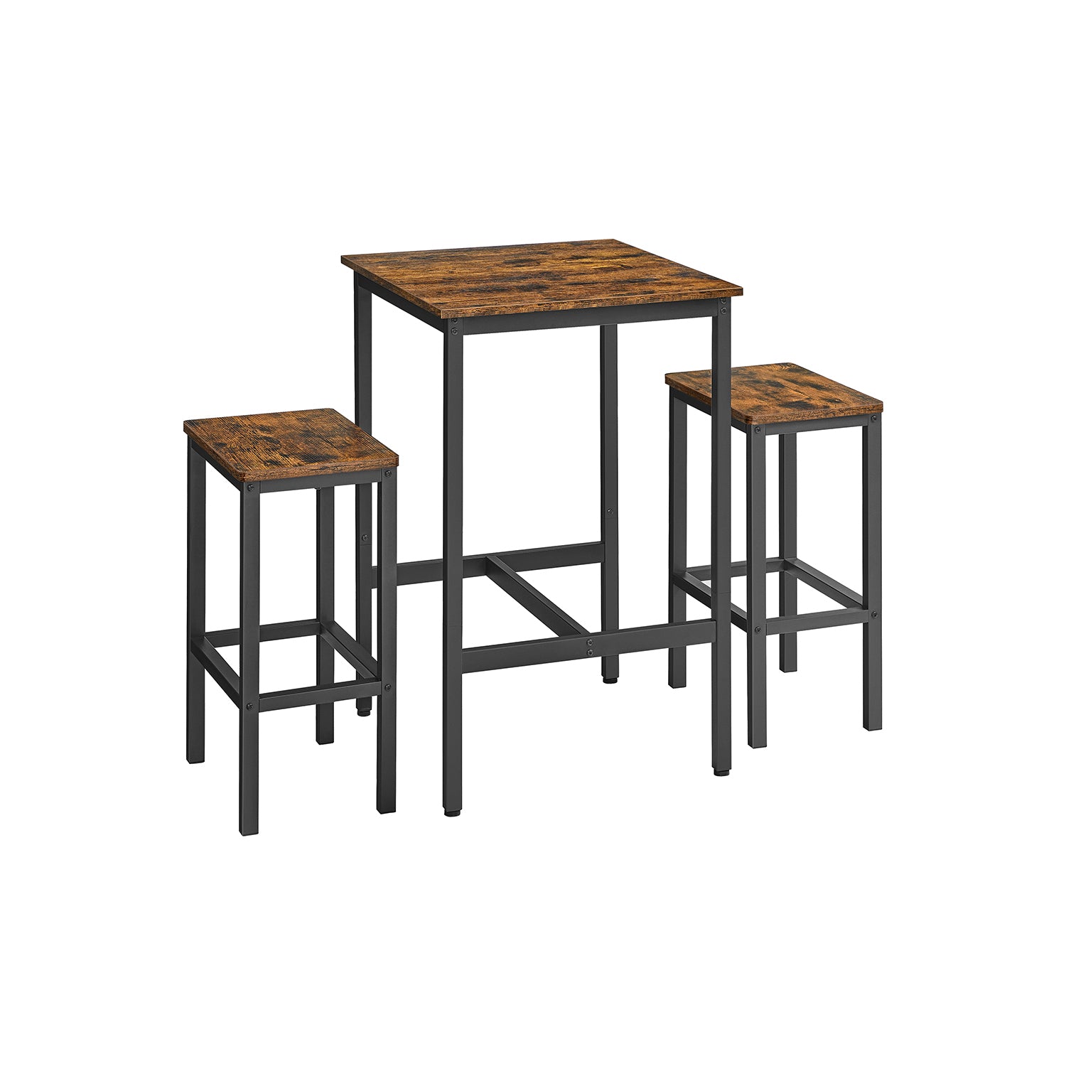 VASAGLE Bar Table and Chairs Set