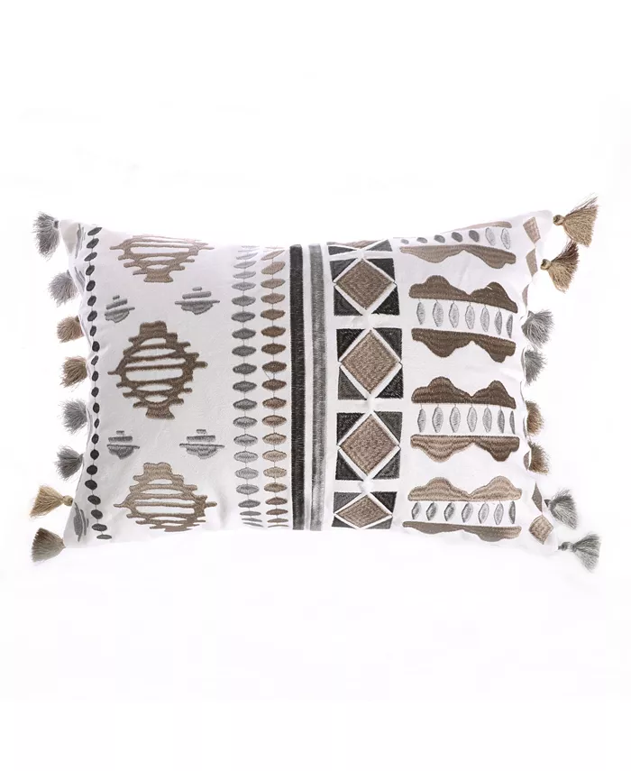 Levtex Trevino Fringe Decorative Pillow， 14