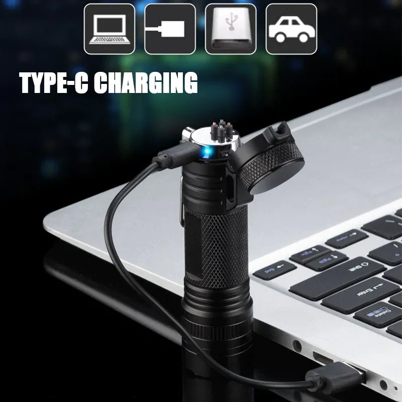 Self Defense Flashlight, Anti Wolf Weapon, Alarm, Carry Weapon Stick W