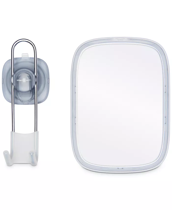 OXO Good Grips StrongHold Suction Fog-Resistant Shower Mirror