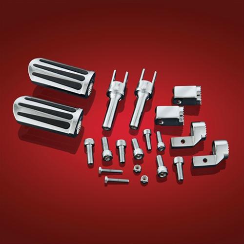 ShowChrome Accessories 21-352L Show Chrome Accessories Highway Foot Pegs