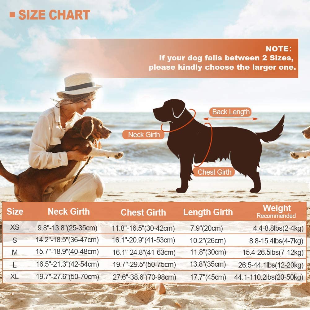 Dog Life Jacket， Ripstop Dog Safety Shark Vest with Adjustable Preserver and Durable Rescue Handle for Small，Medium and Large Dogs