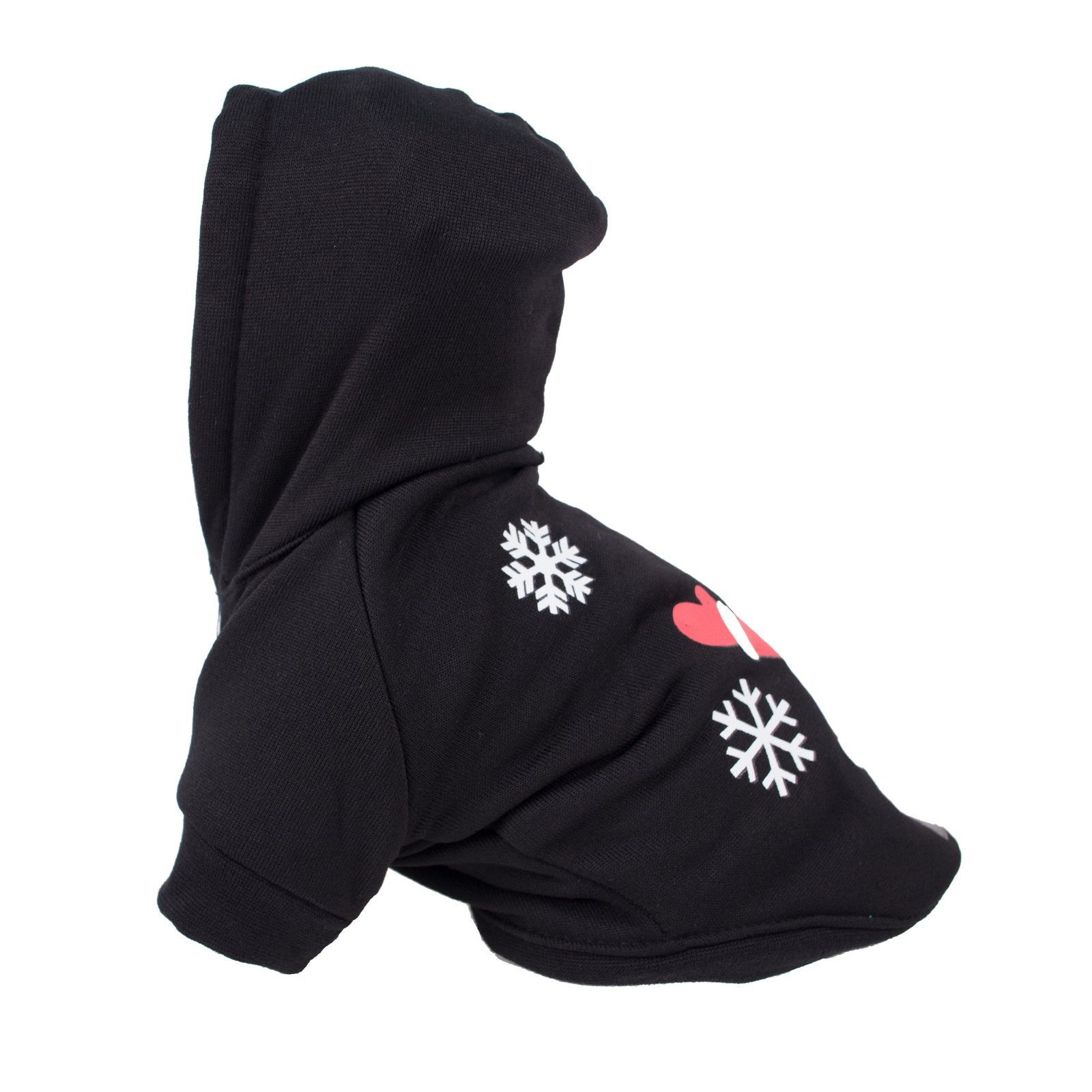 Pet Life ® LED Lighting 'Juggling Santa' Hooded Dog Costume Sweater w/ Included Batteries