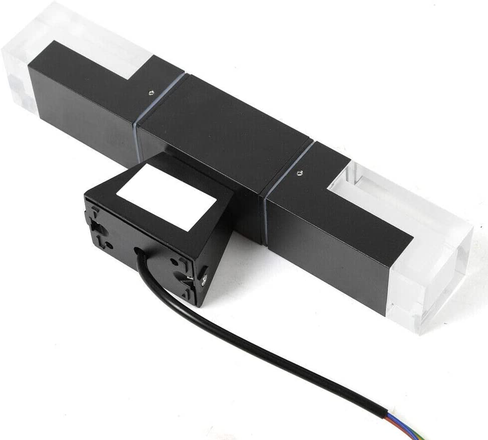 FETCOI Outdoor Wall Light Modern Wall Fixture Waterproof LED Wall Lamp 10W 85-260V Wall Lantern Suitable for Outdoor Indoor Corridor Balcony (Dual-head)