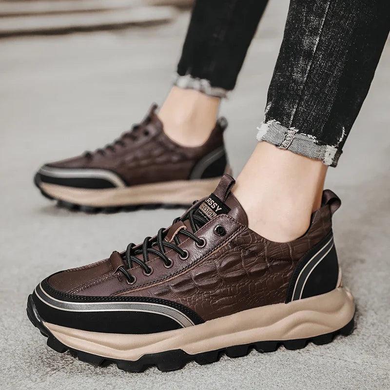 Tênis Sport Crocodille Explorer™: Design Imponente com Solado que Absorve Impacto!