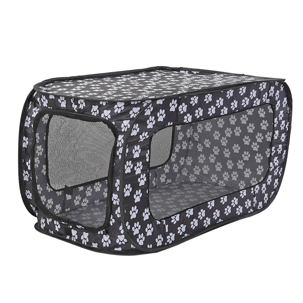 Portable Folding Rectangular Pet Tent Dog Cage Playpen Fence Puppy Kennel Dog House Outdoor Removable Mesh Dog Cat Reasonable